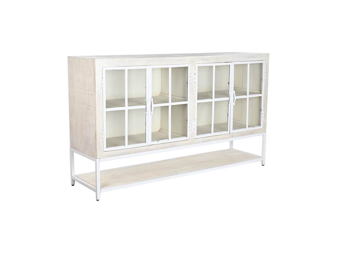 Buffet Mango Metal Decape Blanco 170x45x100cm