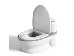 Orinal Para Bebés Kisdream Con Sonido De Descarga, Protector Antisalpicaduras Y Compartimento Para Toallas.