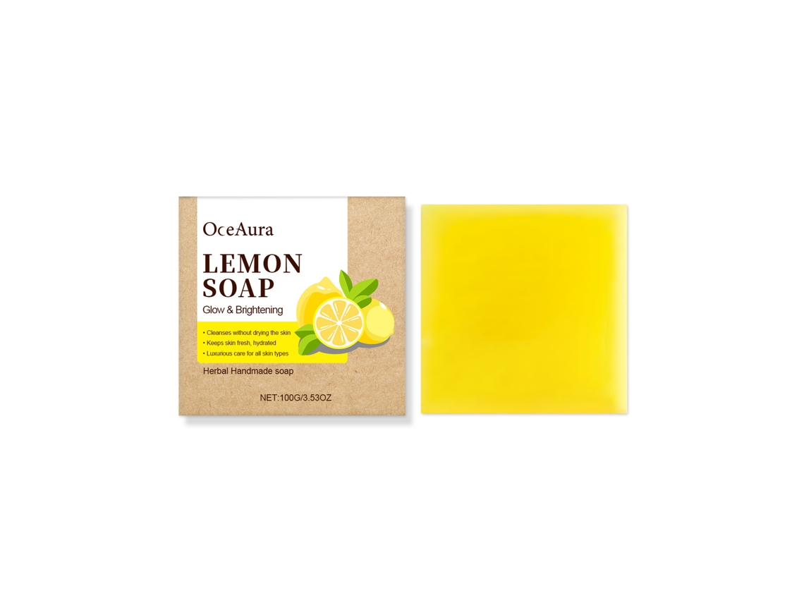 Jabón herbal de limón con vitamina C