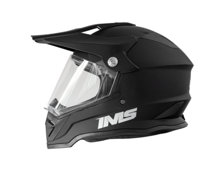 Casco IMS Motocicleta Light DS Trail C/Visera Preto Matte 57 - 58cm (M