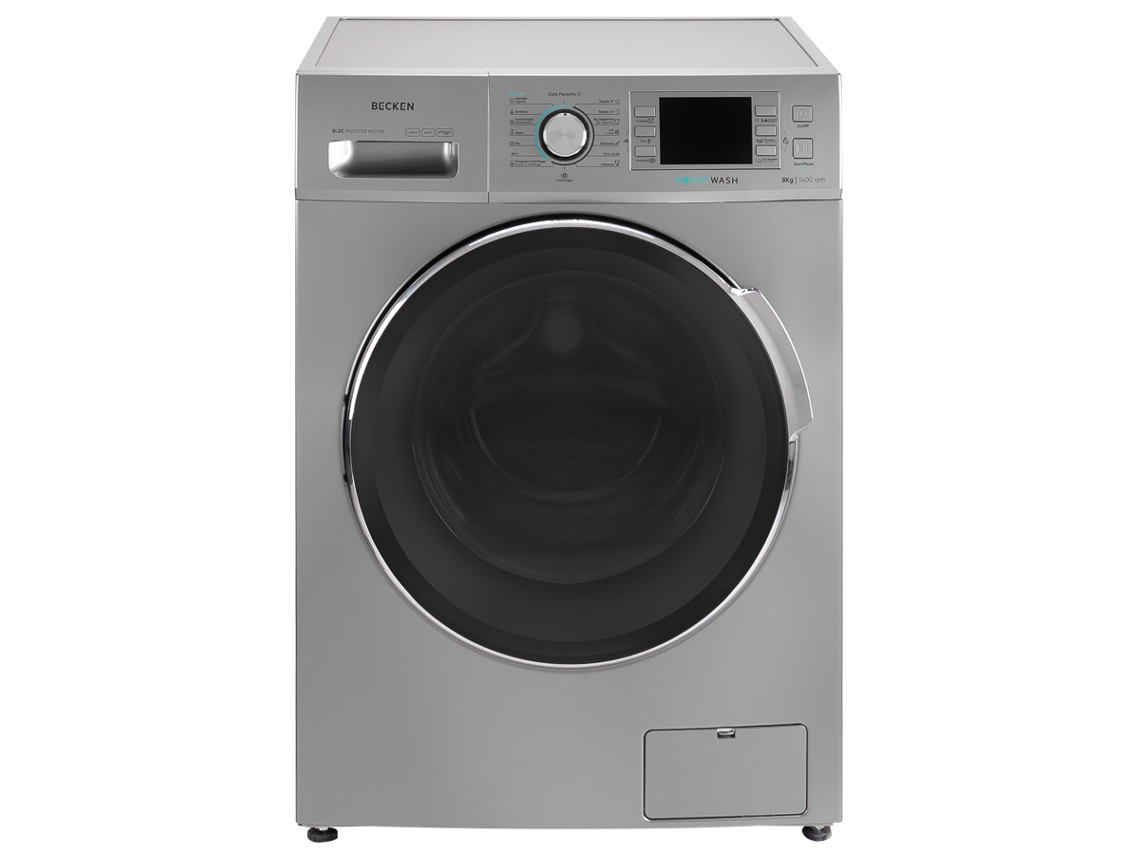 Lavadora BECKEN Boostwash BWM5379IX (8 kg - 1400 rpm - Inox)