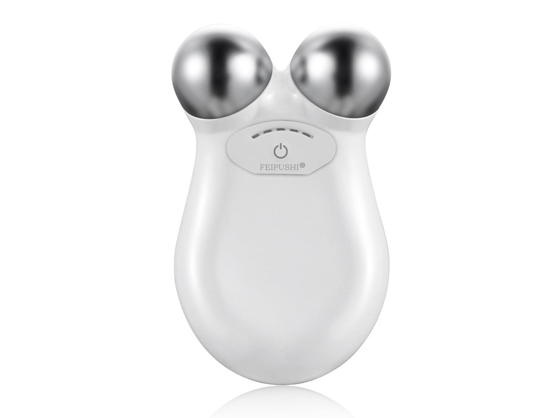 Masajeador Facial De Microcorriente (blanco), Masajeador Facial Recargable Por Usb