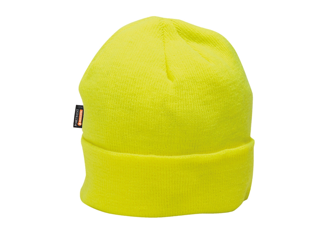 Gorro De Punto Aislante Beanie: Tu Compañero Ideal Para El Frío Amarillo