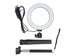 2026-luz Anillo Led Portátil Con Tripode, 3 Modos Ajustables, Luz De Relleno Para Selfie, Maquillaje, Video En Vivo, Usb