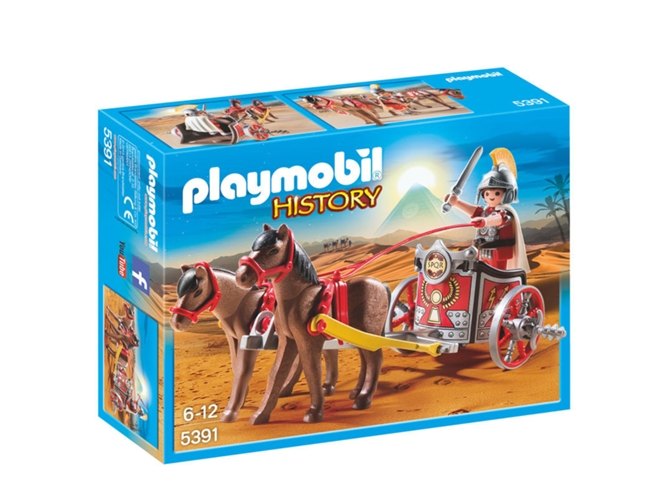 PLAYMOBIL History: Cuadriga romana (Edad Mínima: 6)