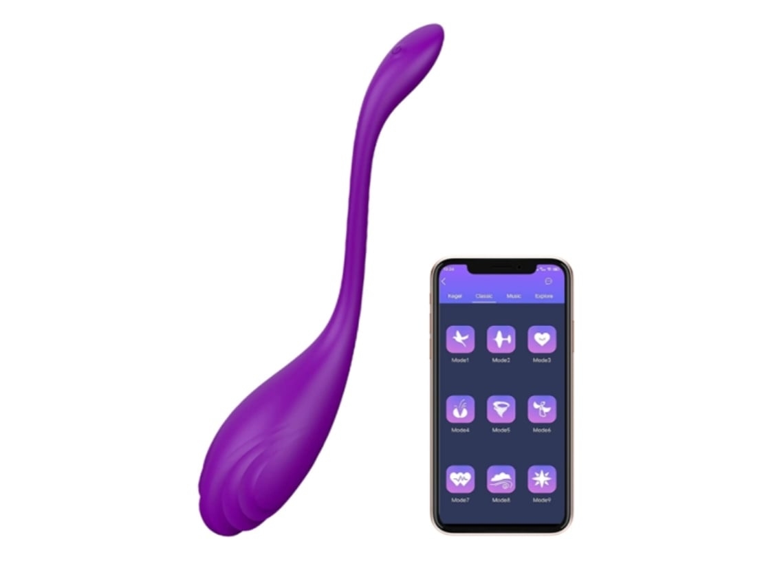 Vibrador De Huevo Con Control Por Aplicación, Carga Usb, Resistente Al Agua, Bala Vibradora, Ushion
