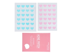 48 Parches Hidrocoloides Para Imperfecciones Con Forma De Corazón