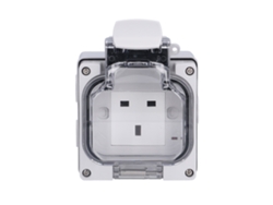 Enchufe Exterior Ip66 Resistente A La Intemperie, 250 V, 13 A, Para Jardines Y Aplicaciones Comerciales.