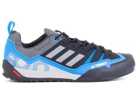 Zapatillas ADIDAS Terrex Swift Solo Material sintético, Tejido Hombre (42 - Negro, Azul)