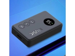 Receptor Bluetooth 5.3, transmisor 2 en 1, pantalla LED, adaptador auxiliar Bluetooth para coche, transmisor de audio inalámbrico Rosewell