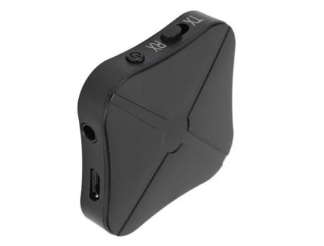 HURRISE Bt 5.0 Adaptador Transmisor Receptor 2 en 1 Portátil para TV Coche Altavoces Teléfono Computadora