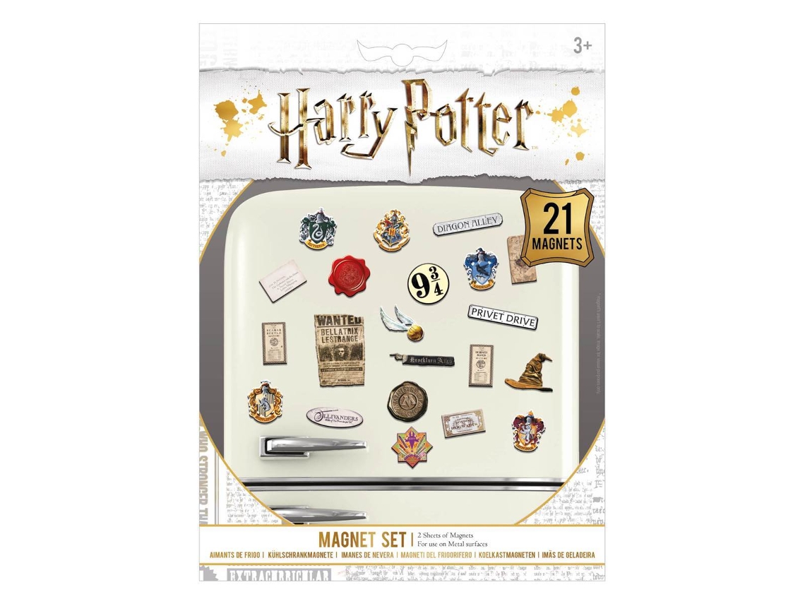 Paquete de 21 imanes PYRAMID Harry Potter Wizardry
