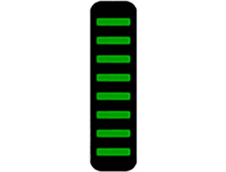 Adhesivos para El Guardabarros Trasero RRP Proguard (Verde - TU)