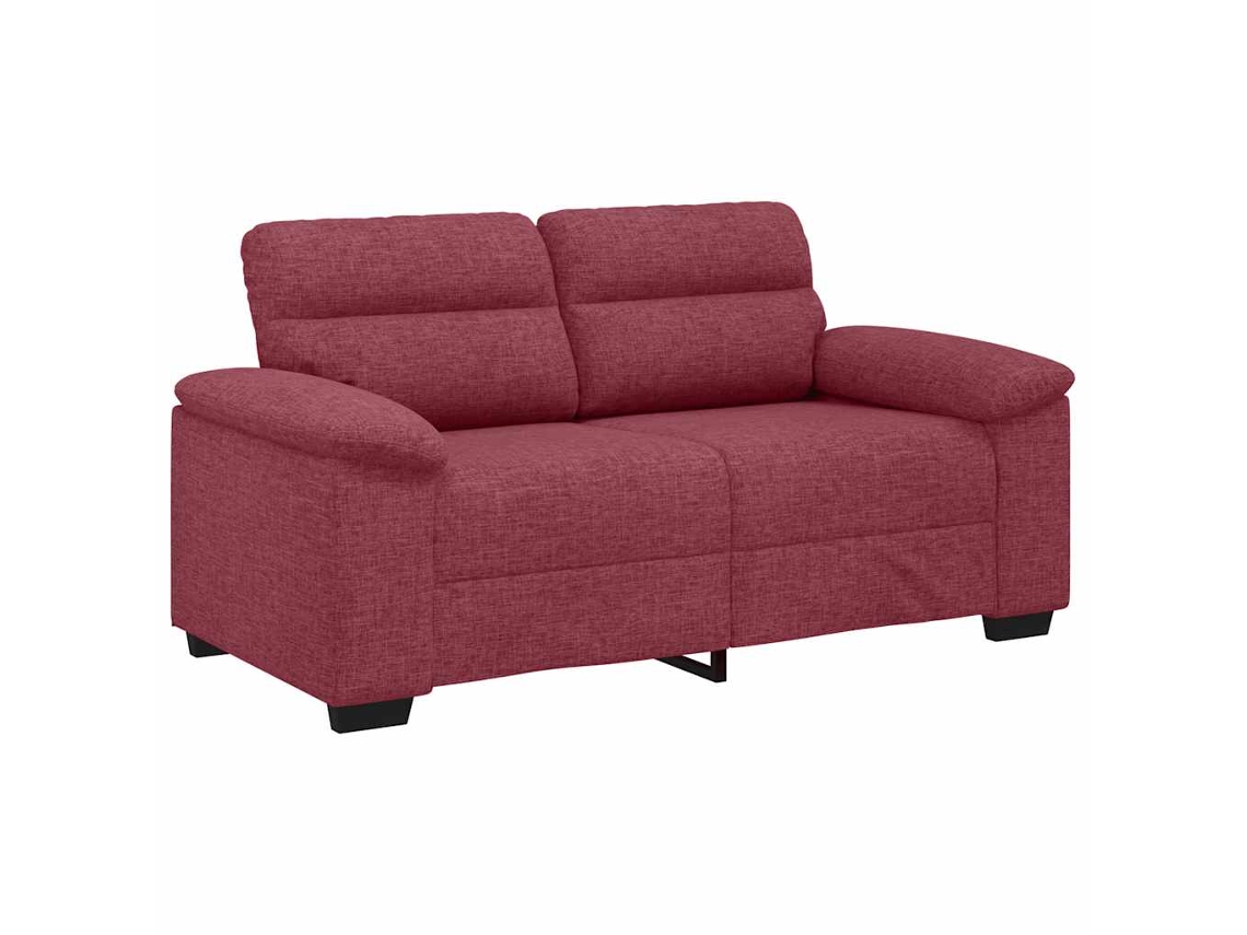 Maison Exclusive - Sofá De 2 Plazas Color Rojo Vino, 160x81x84 Cm, De Tela