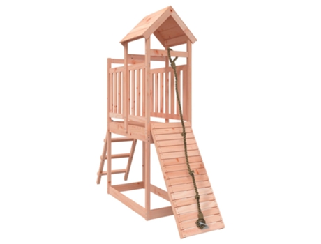 Parque Infantil VIDAXL con pared de escalada madera abeto Douglas (Edad Mínima Recomendada: 3 años)