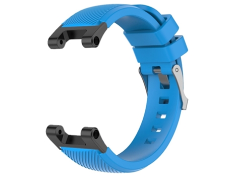 Correa de Silicona textura de sarga 22mm para Huami Amazfit T-Rex/T-Rex Pro/Ares - azul