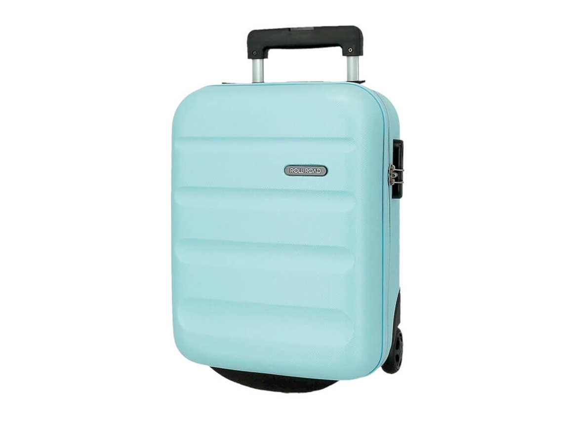 Maleta de cabina ROLL ROAD Flex Azul claro (31x40x20cm - 33L)