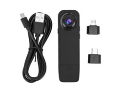 Câmera Corporal Vestível 1080p Com Detecção De Movimento Gravador De Vídeo Portátil Mini Bolso Usb Recarregável