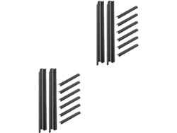 16 Clips Autoadhesivos Para Cables, Ideales Para Organizadores De Cables De Coche Y Para Uso En La Oficina.