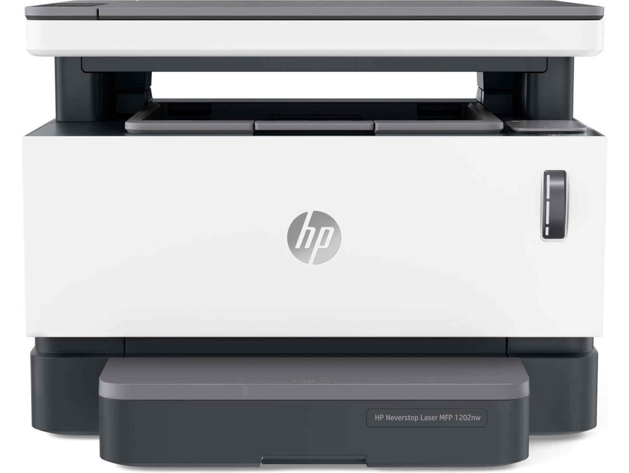 Hp Neverstop Laser 1202nw 5hg93a impresora a4 monocromo imprime escanea y copia wifi fast ethernet puerto usb 2.0 smart app panel control led blanca 600 20 multifunciones 1202 1201n 21