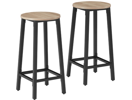 Banco TECTAKE (Multicor - Madera MDF - 32 x 32 x 66 cm)