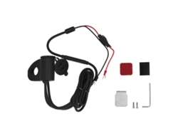 Carregador De Celular Para Moto Elétrica (exibição Digital De Voltagem, Carregamento Dual Usb Qc3.0)
