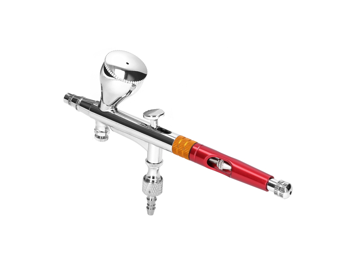 Kit de aerógrafo profesional T218 de 0,3 mm con bomba de aire de 30 psi para modelismo y pintura DIY.