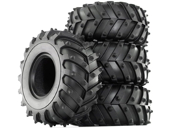 Piezas De Ruedas 1/10 De 128 Mm -truck -neumáticos Para Scx10 //para/piezas De Mejora