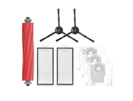 Escova principal escova lateral filtro saco de pó peças para xiaomi roborock q7
