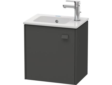 Mueble bajo lavabo DURAVIT Brioso de pared 42,0 x 28,9 cm 1 puerta con bisagra a la izquierda para lavabo ME by Starck 072343