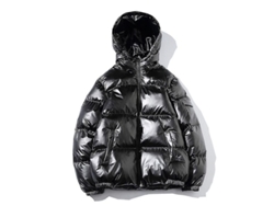 2026-chaqueta Hombre Invierno Abrigo Relleno Capucha Cremallera Completa Algodón Blend Caliente Casual 2xl Negro