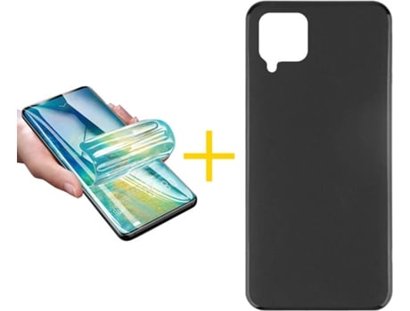 Carcasa + Protector de Pantalla para Huawei P40 Lite SKYHE Negro
