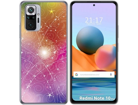 Carcasa Xiaomi Redmi Note 10 Pro TUMUNDOSMARTPHONE Abstracto Multicolor