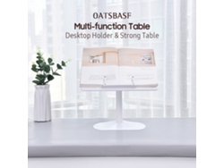 Soporte De Escritorio Multifuncional Oatsbasf Para Portátil Y Teléfono Con Diseño Ergonómico Ajustable.