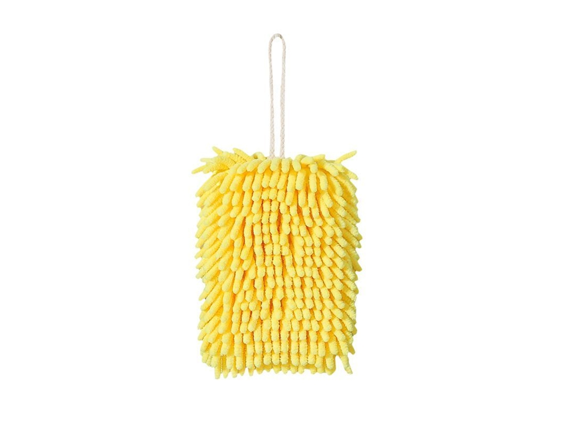 Rebe-toallas De Mano Linjou 2 Unidades Ultra Suaves Para Cocina Y Baño Absorbentes Rápidas Lavables 15x20cm Amarillo