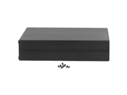 2026-caja Eléctrica De Aluminio Impermeable Split Tipo Enclosure Para Diy Negro 33x114x140mm