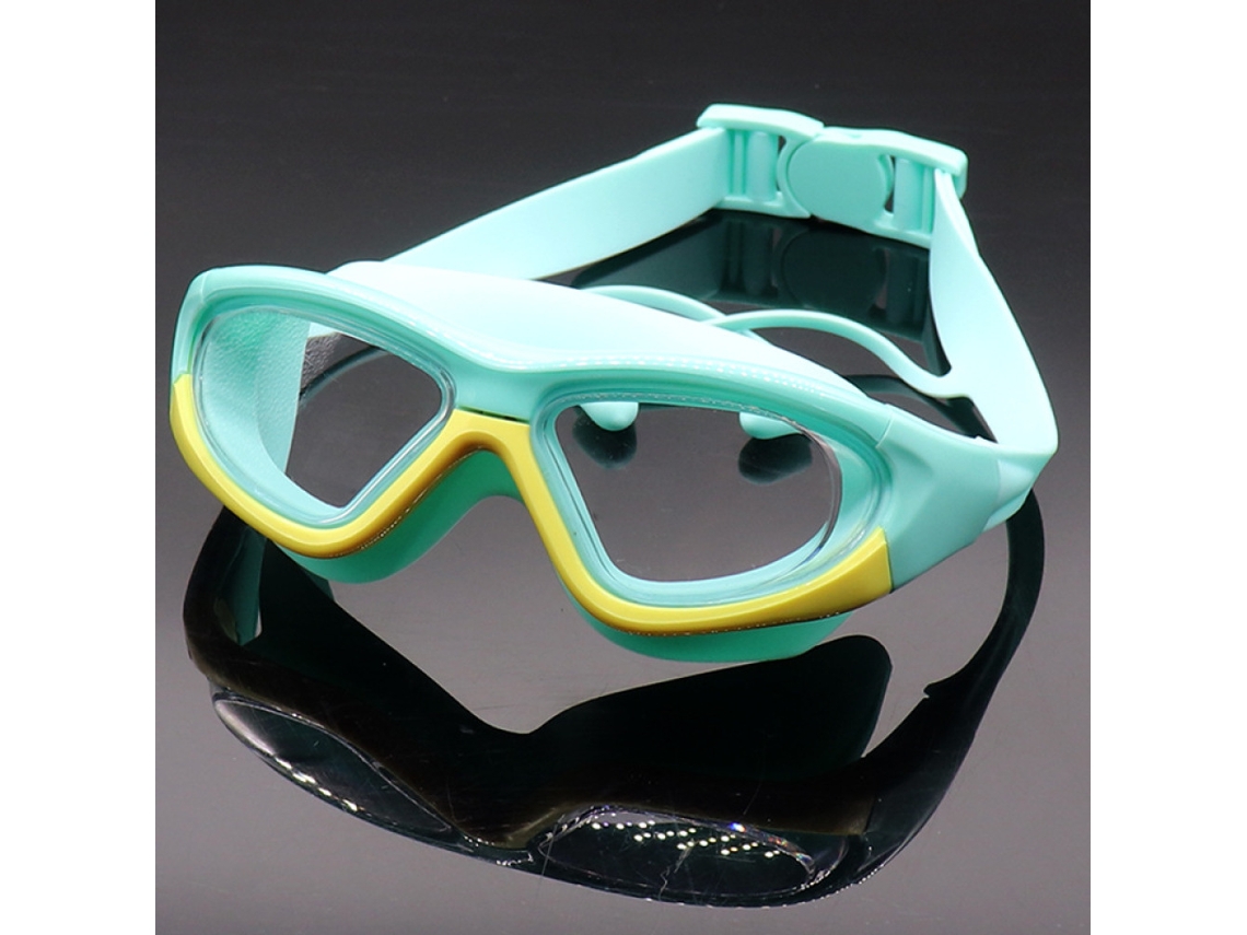 Gafas de natación para niños Neveance con protección UV, antivaho y tapones para los oídos