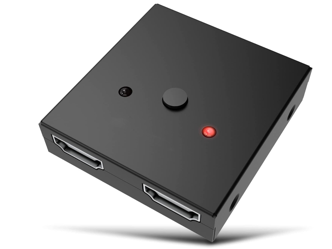 Adaptador Hdmi Switch 4K Adaptador Hdmi Splitter CHRONUS HDMI1209-Y11 Negro