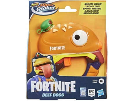 Figura HASBRO Lanzador de Agua Fortnite Beef Boss Nerf Super Soaker