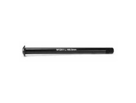 Thru Axle M12 X 1 L Preto 165.5 Mmleonardi Racing