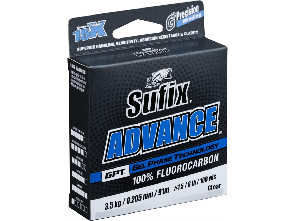 Monofilamento SUFIX Advance FC G2 Clear 100yd