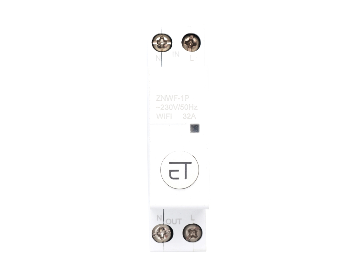 Control remoto para interruptor de circuito Wifi 1p 32a AC230v con aplicación Tuya | SIN MARCA