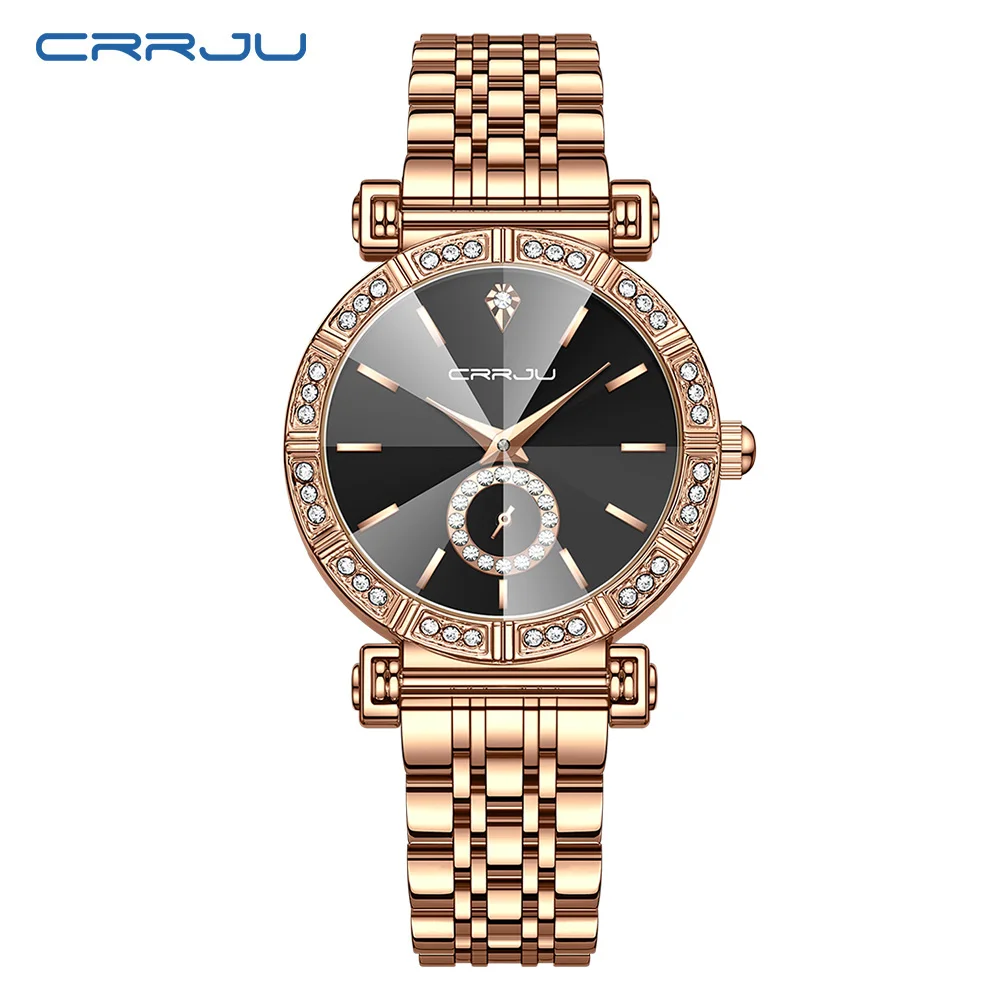 Elegante Reloj De Diamantes Para Mujer, Adecuado Tanto Para Uso Deportivo Como Para Uso Diario.