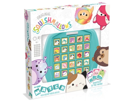 Juego de Mesa WINNING MOVES Squishmallows Top Trumps Match Multilingual