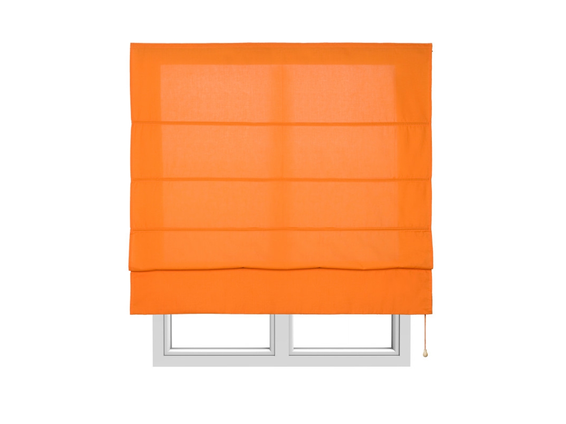 Estor Plegable com Varillas Translúcido STORESDECO (175 x 90 cm - Naranja)