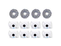 Kit De Filtros Y Bolsas Para El Polvo Para Deebot T20 X1 T10 Omni Con Alfombrillas Lavables Y Reutilizables.