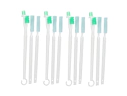 Juego de 4 cepillos de limpieza para teteras y botellas pequeñas, esponja para tapar agujeros, trapo y limpiador de utensilios de cocina.