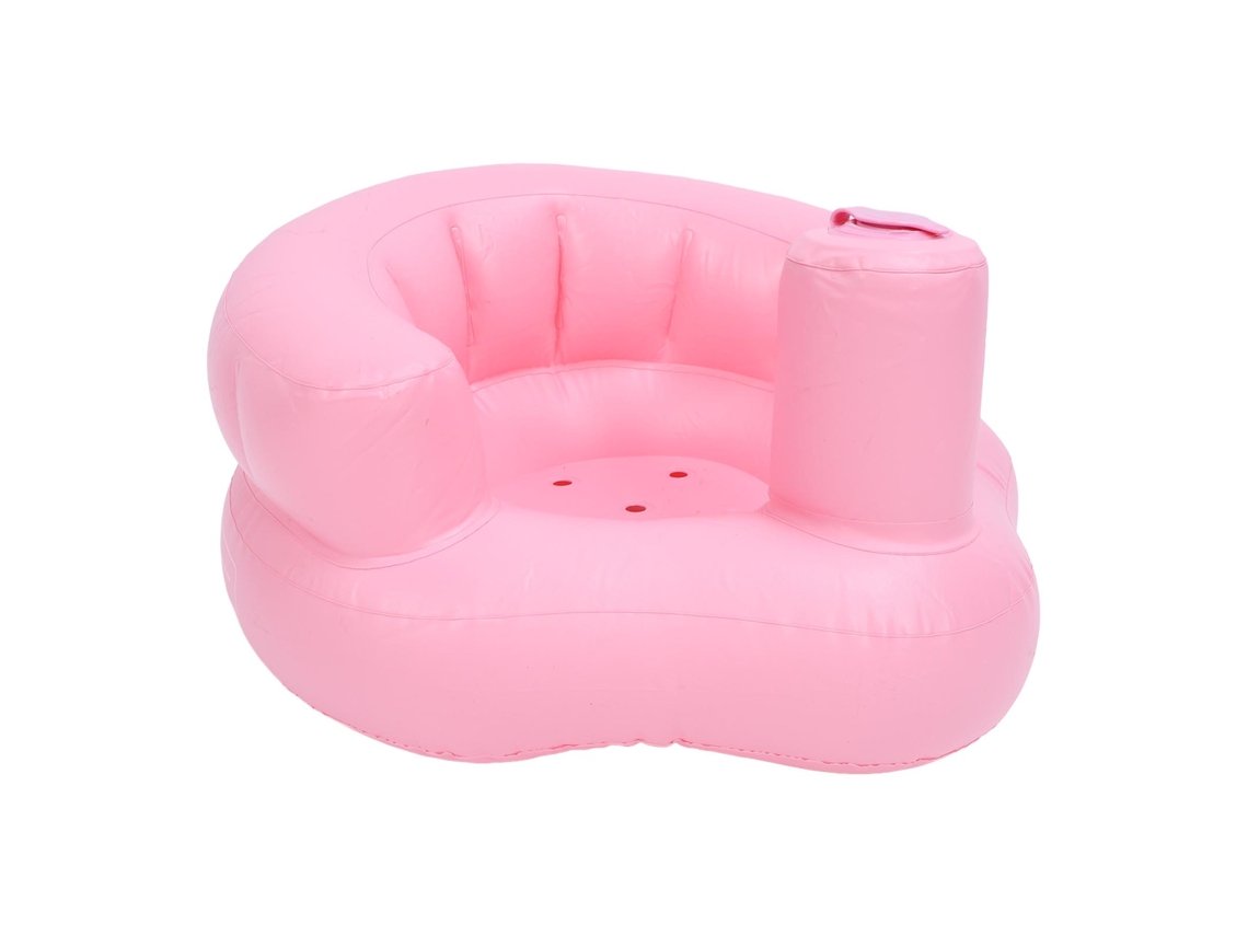 Silla Hinchable Para Bebé Con Bomba Integrada, Pvc Seguro, Soporte Para Sentarse Y Tumbarse.