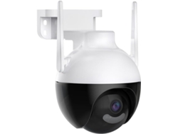 Cámara Ip Ptz Icsee Wifi 4k De 4mp Con Seguimiento Automático Y Color Para Seguridad En El Hogar.