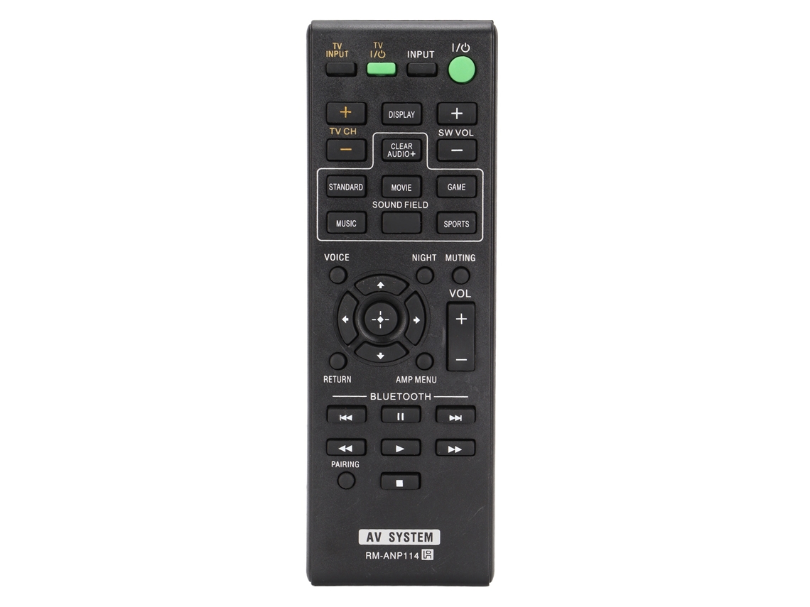 Mando A Distancia De Repuesto Para Barras De Sonido Ht-ct770 Rm-anp106 Sa-ct260 Sa-ct370
